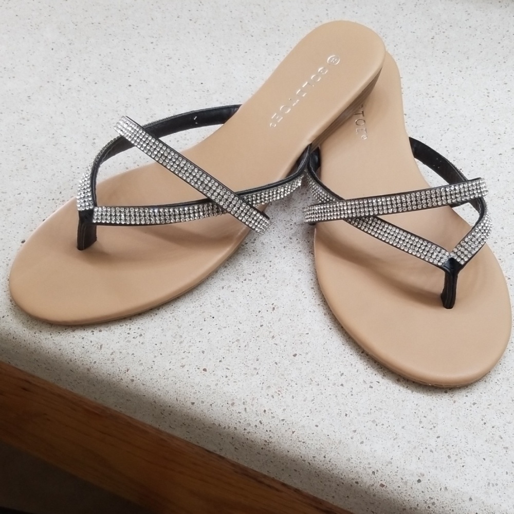 👡👡Bling Sandles